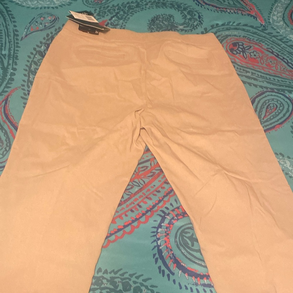 Brand new tan capris